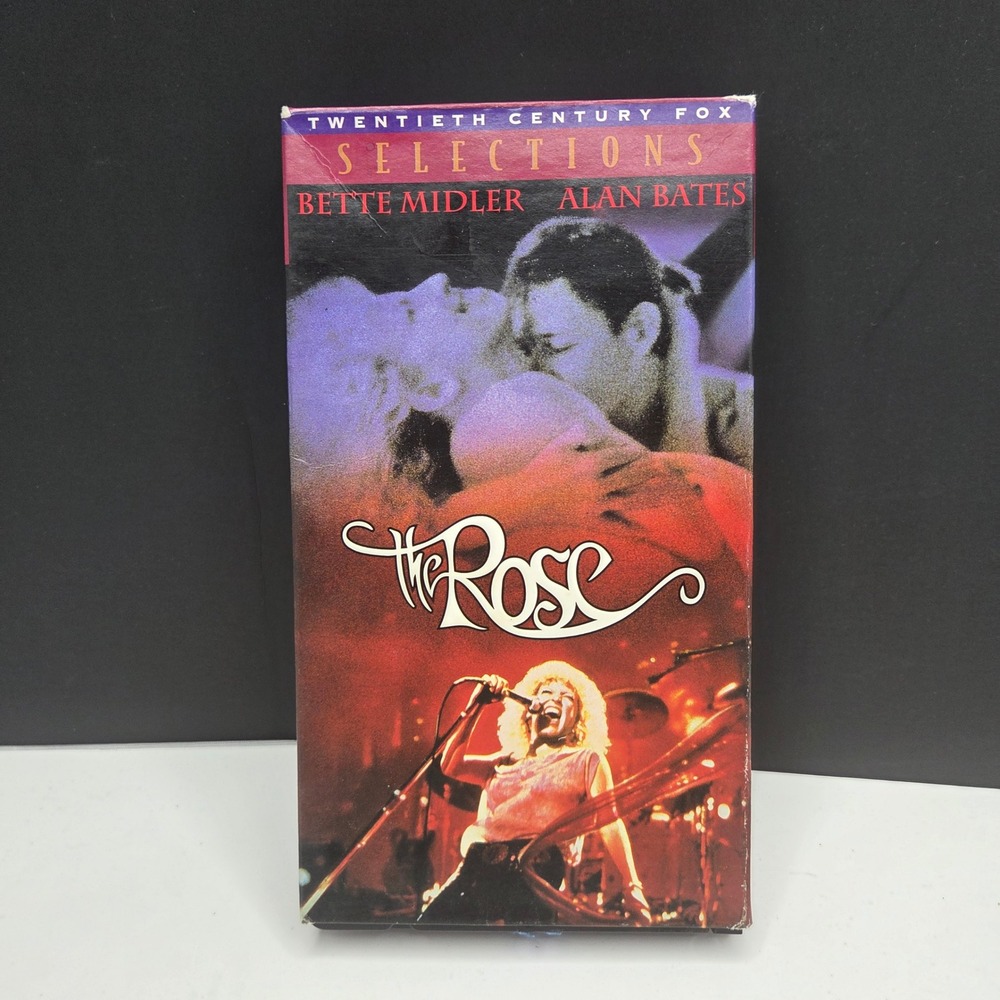The Rose VHS Bette Midler Movie 1979 Musical Drama Vintage 20th Century Fox